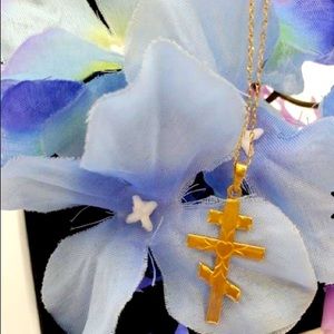 Preloved Solid 14KT Yellow Gold Necklace & Pendant